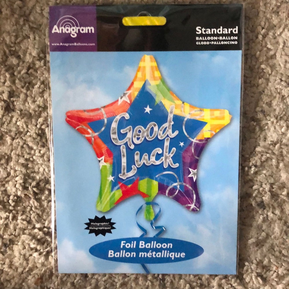 3 Good Luck Foil Balloons